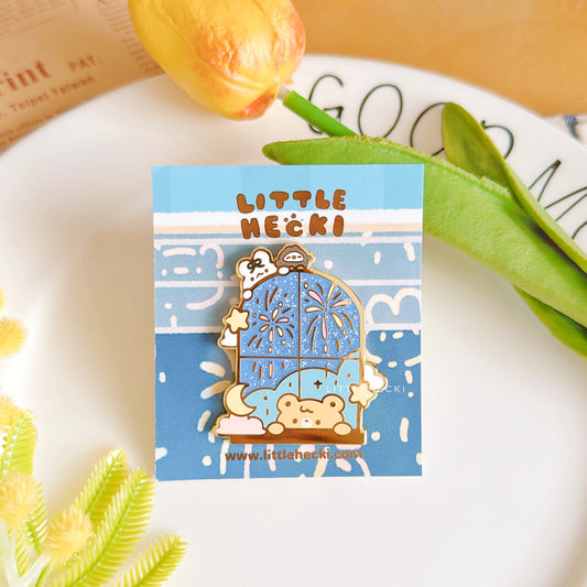 2025 Fireworks Enamel Pin