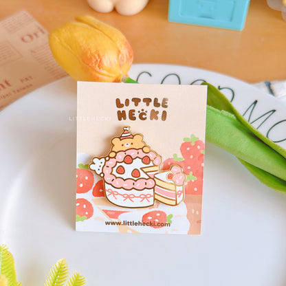 Birthday Cake Enamel Pin