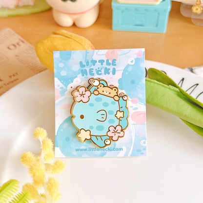 Mola Mola Enamel Pin