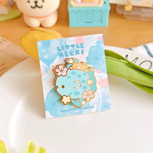 Mola Mola Enamel Pin