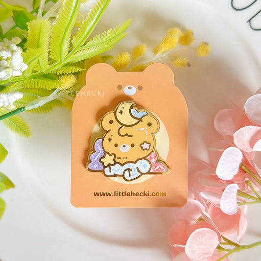 Celestial Beary Enamel Pin