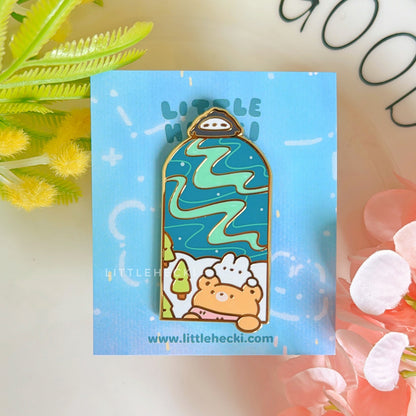 Aurora Beary Enamel Pin