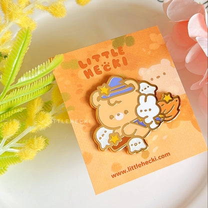 Halloween Beary Enamel Pin