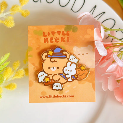 Halloween Beary Enamel Pin