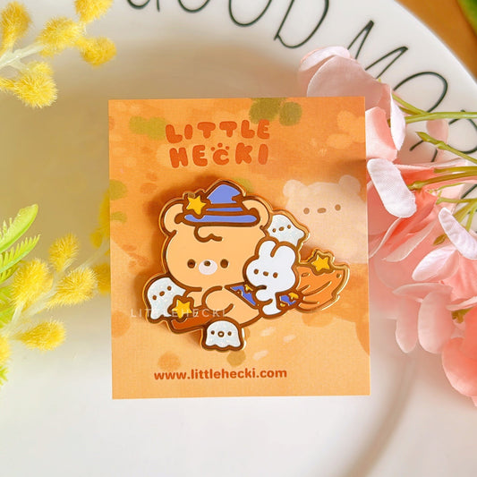 Halloween Beary Enamel Pin