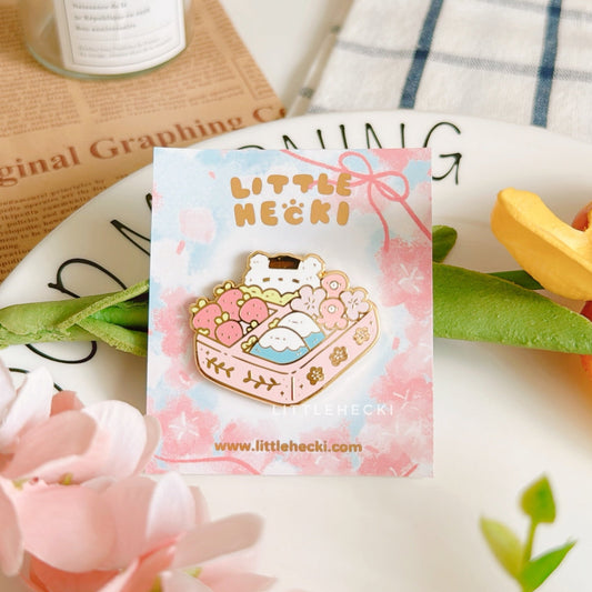 Spring Bear-to Enamel Pin