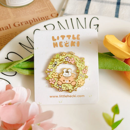 Dawn of Spring Beary Enamel Pin