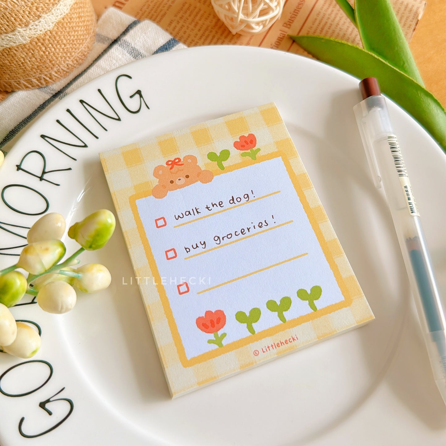 Yellow To-Do List Notepad