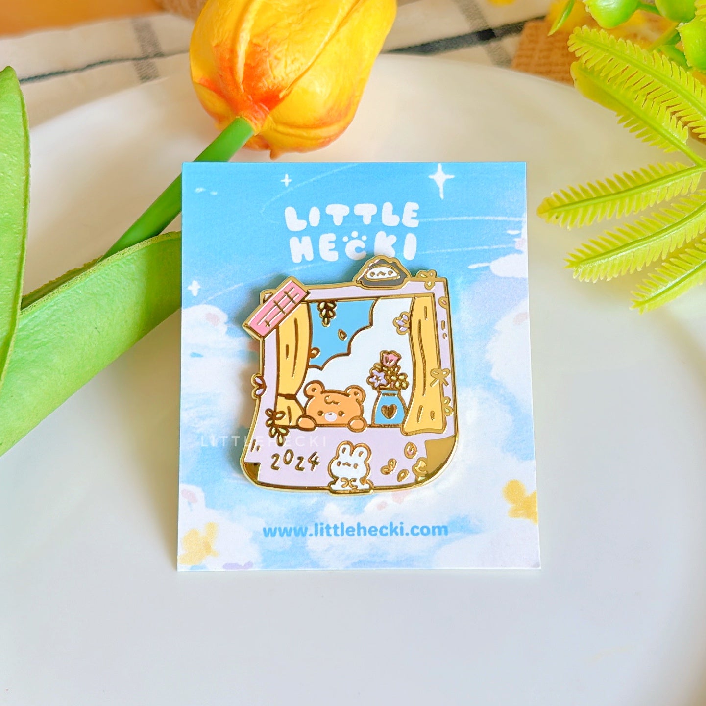 New Beginnings Enamel Pin