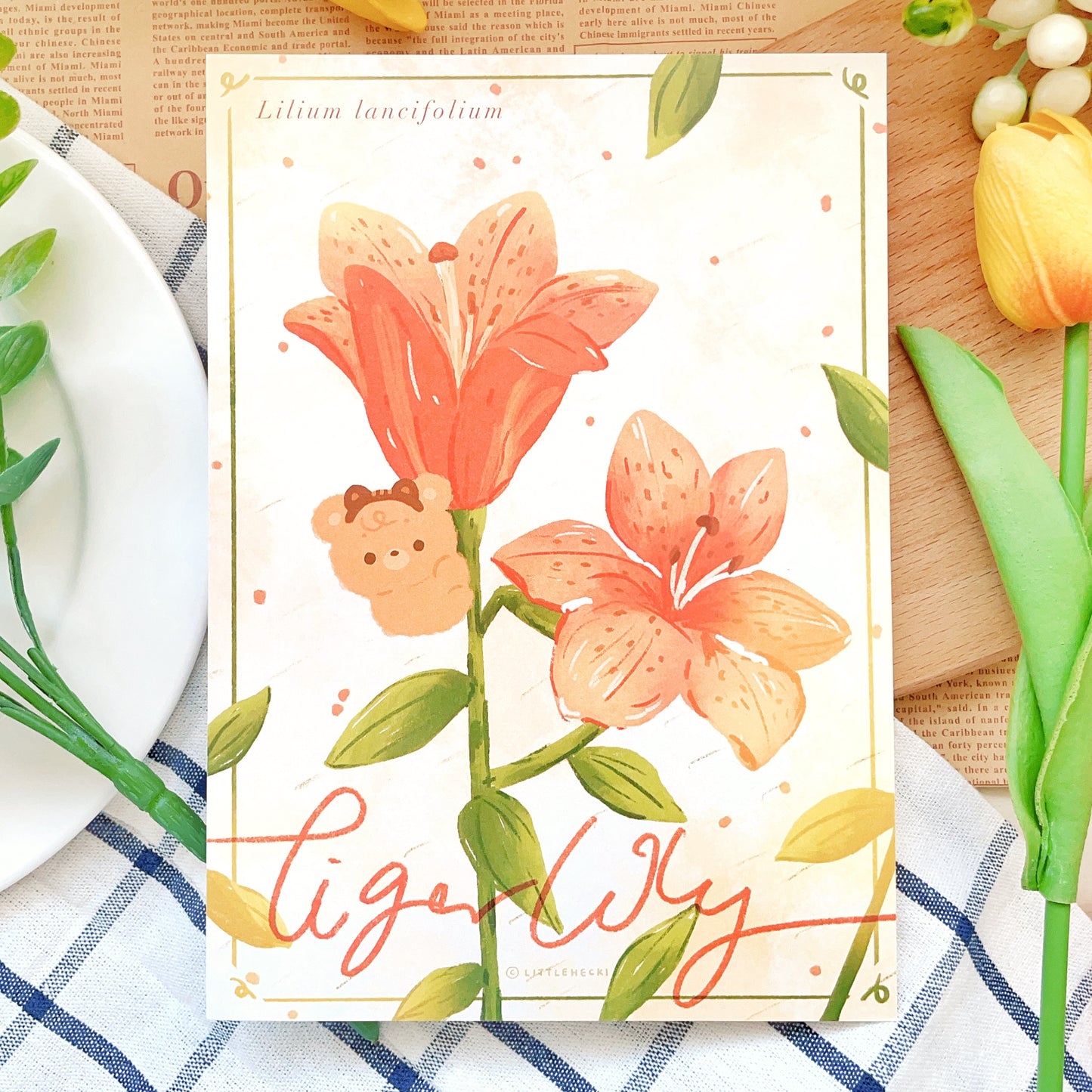 Tiger Lily Print