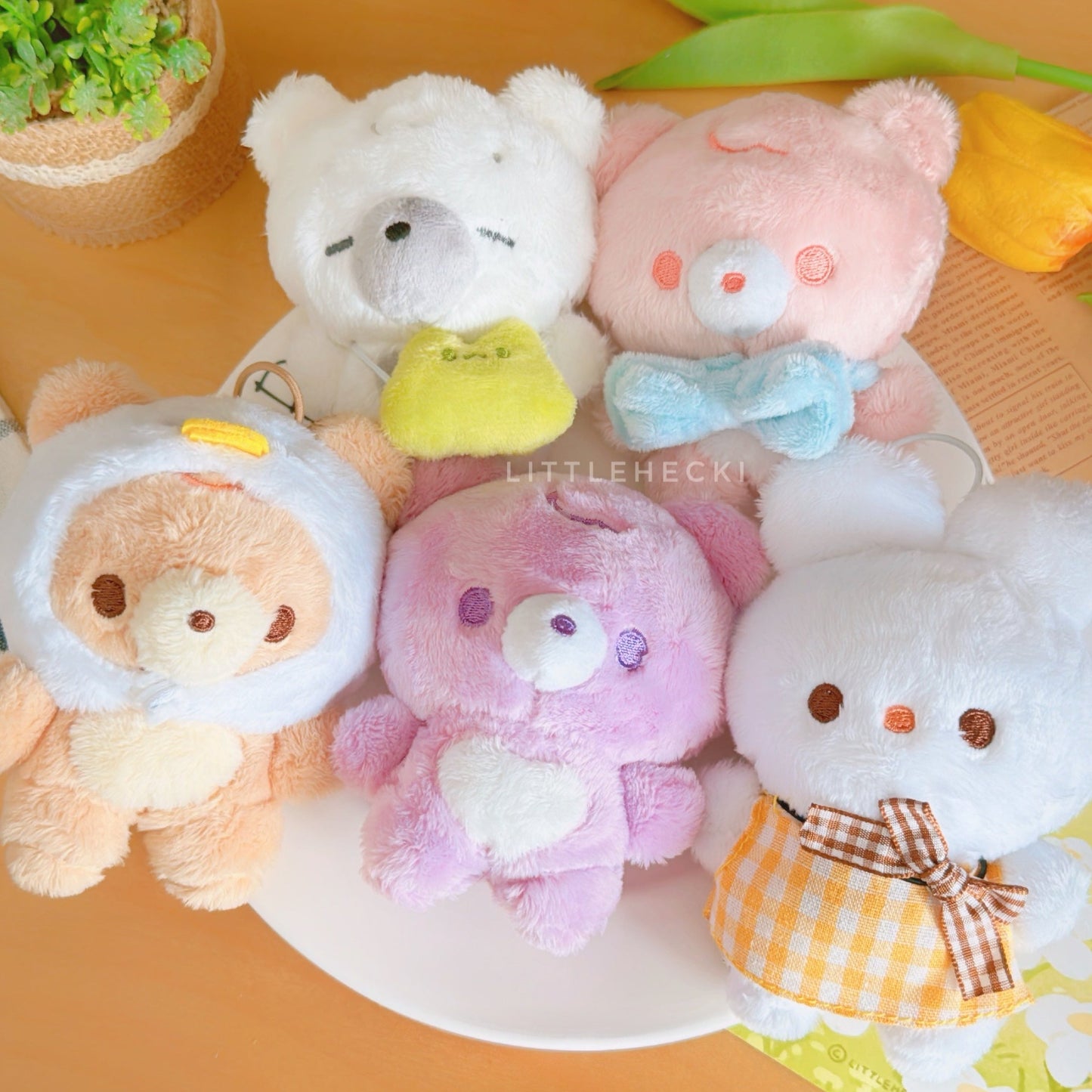 Lilac Beary Mini Plush