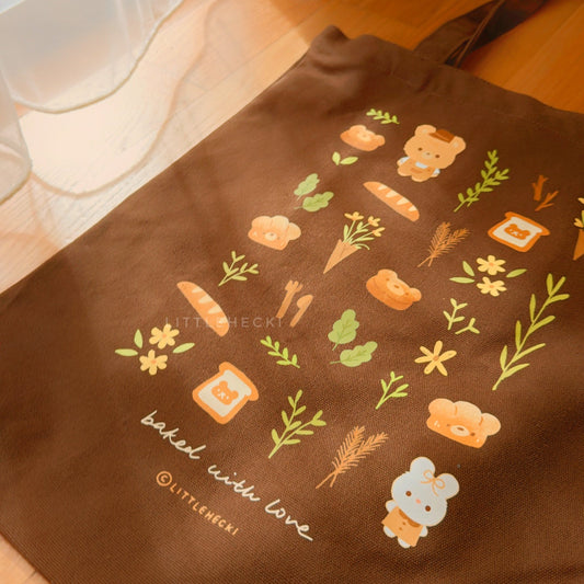 Baked With Love Totebag