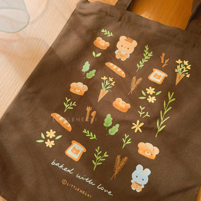 Baked With Love Totebag