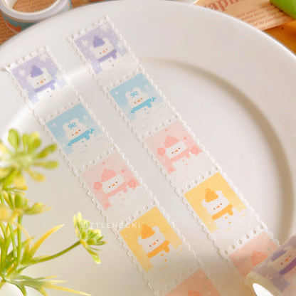 Snowman Stamp Washi Tape