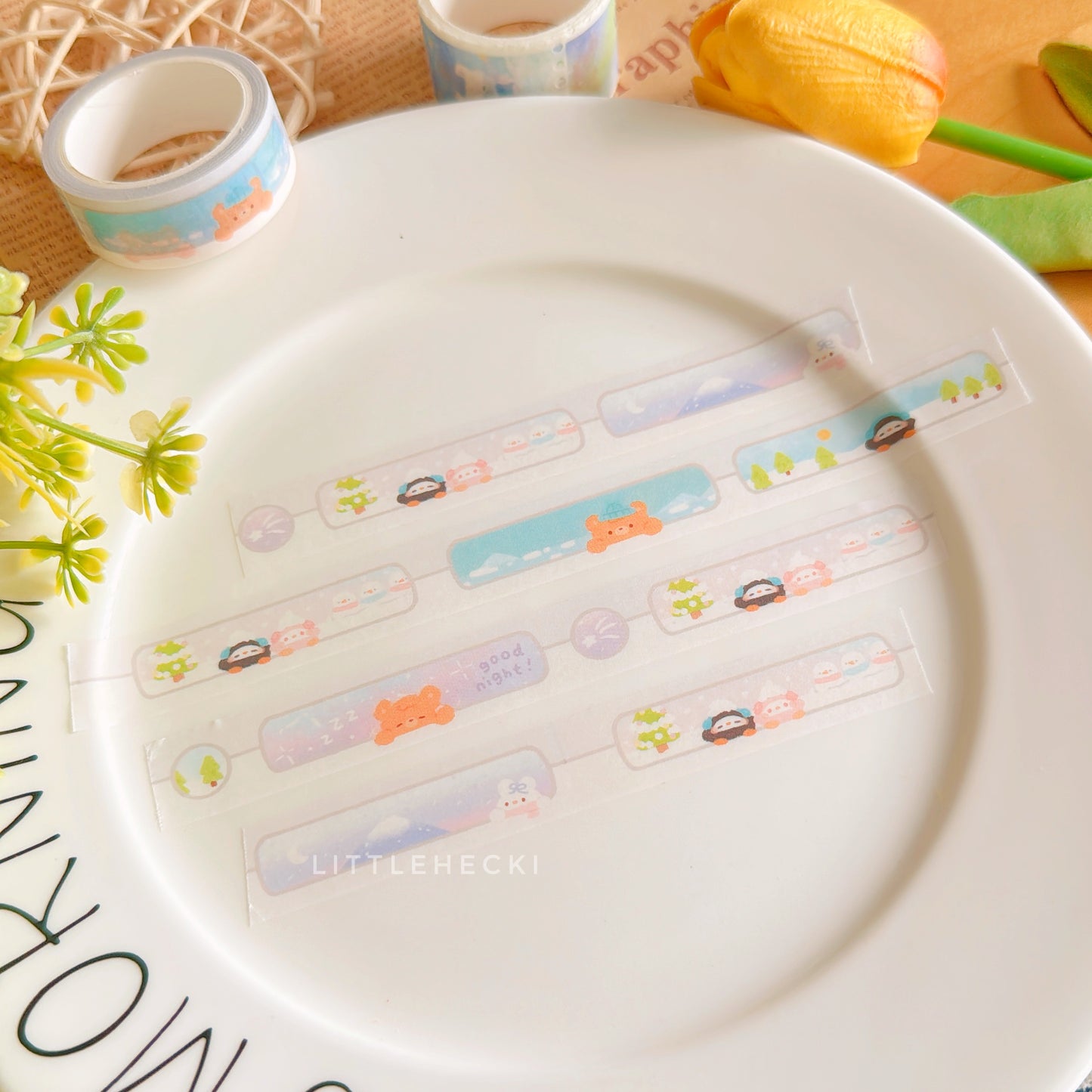 Train Ride Washi Tape