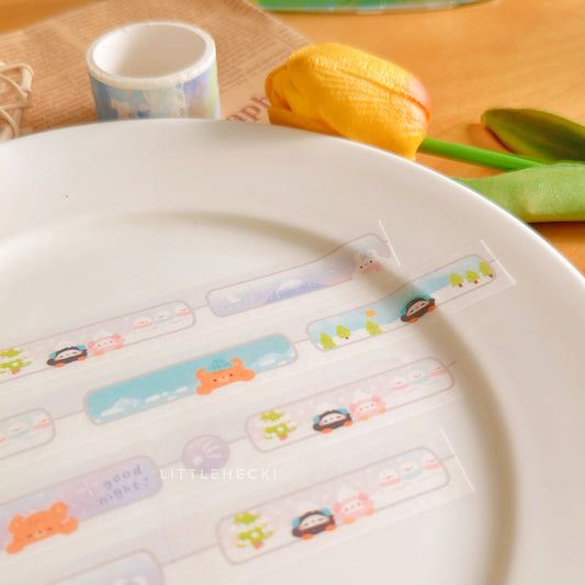 Train Ride Washi Tape