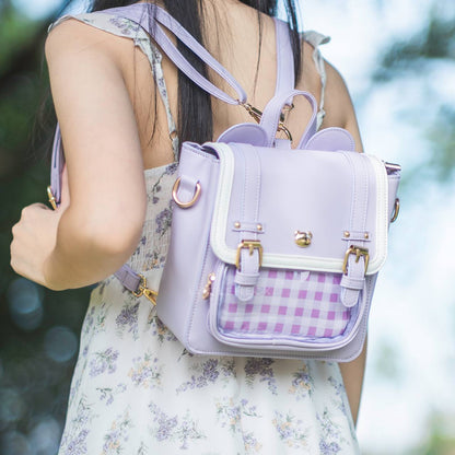 Beary Ears Ita Bag (Lilac)