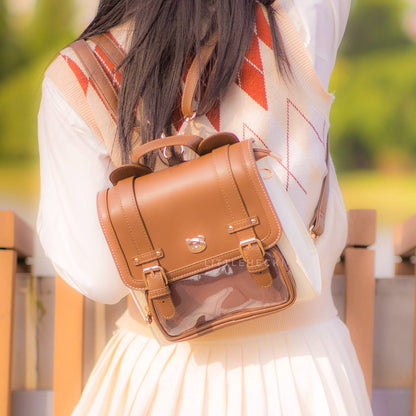Brown/Beige Beary Ears Ita Bag (Fall Edition)