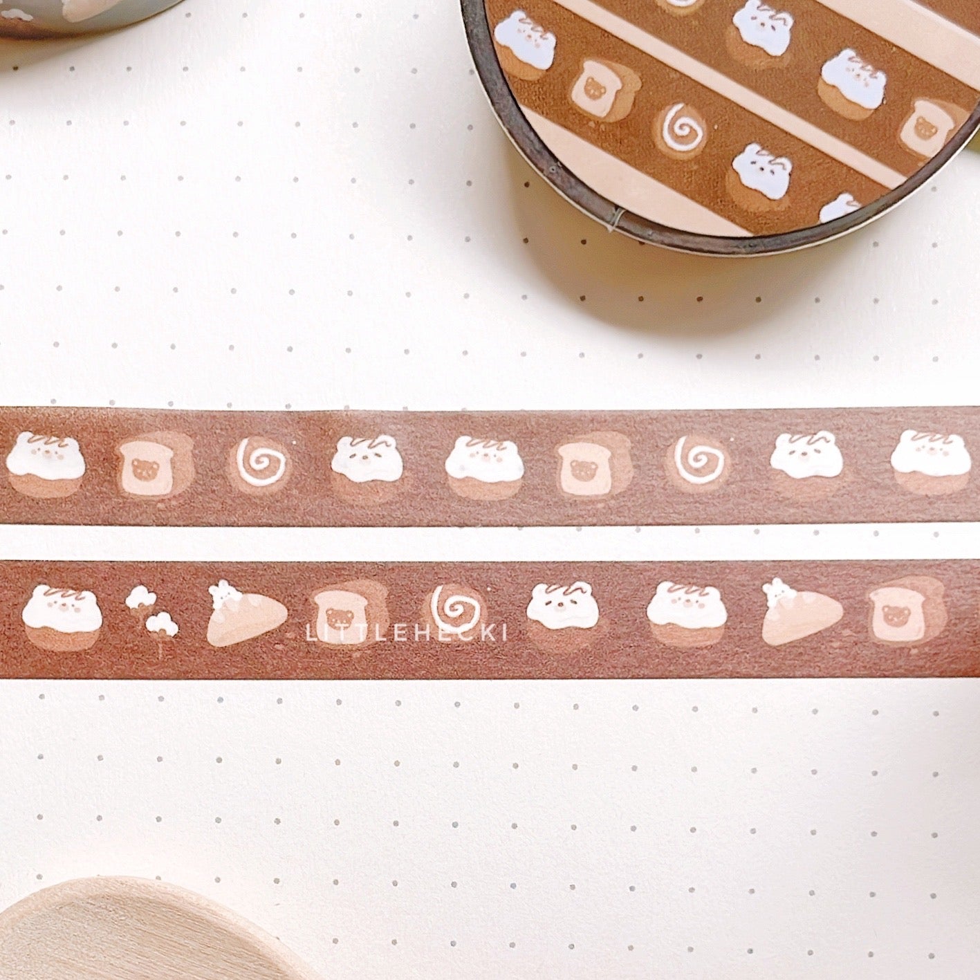 Beary Pastries Washi Tape