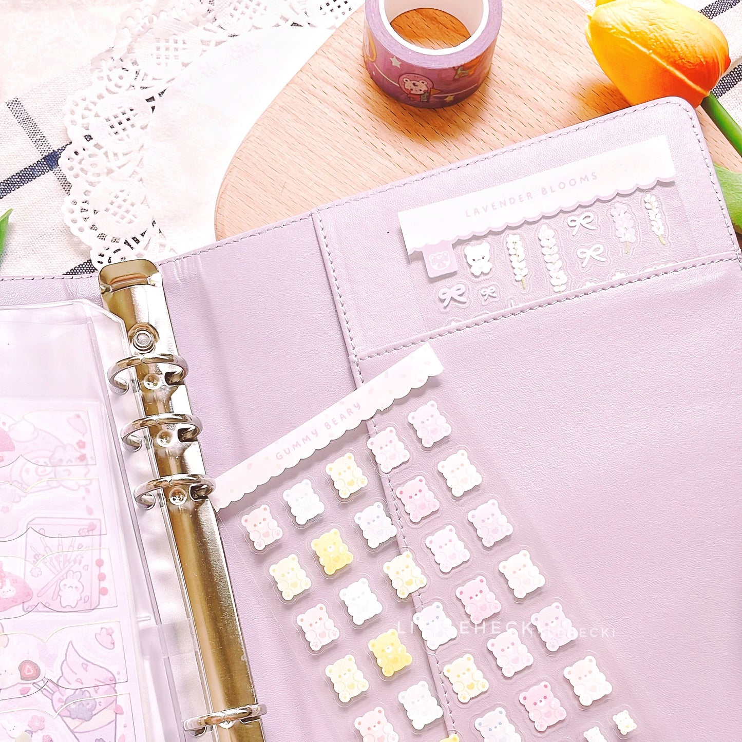 Space Beary Planner (Purple)