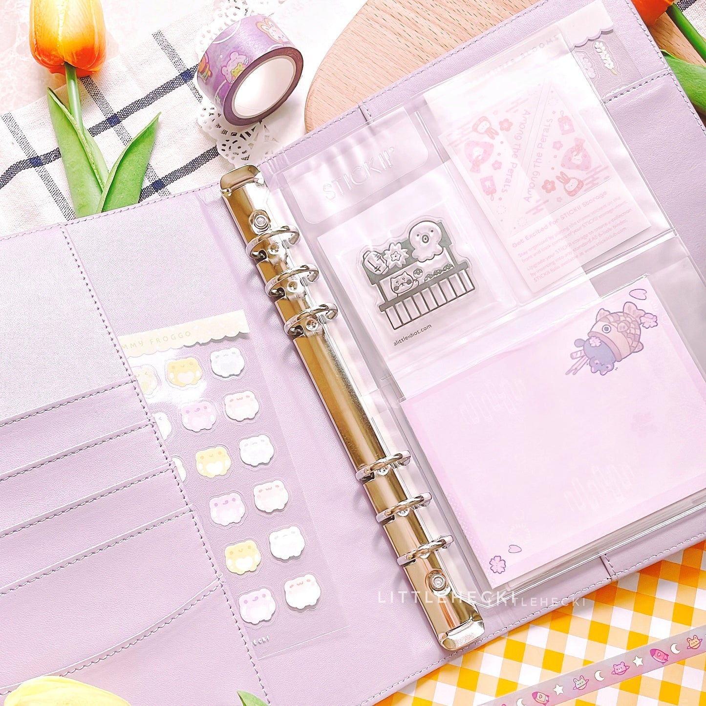 Space Beary Planner (Purple)