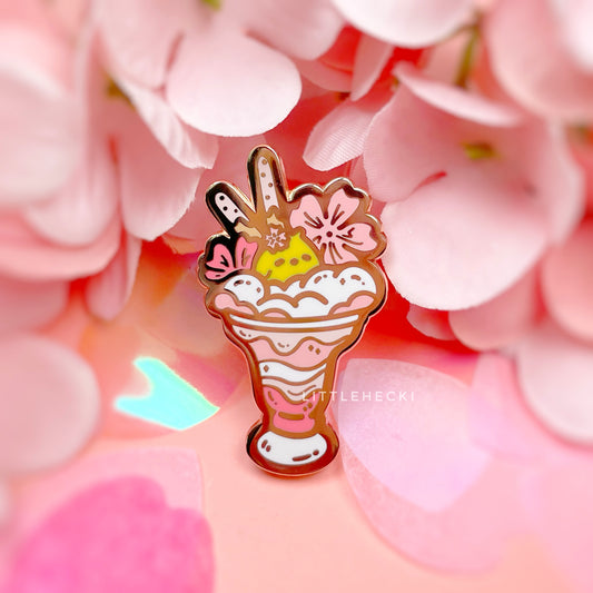 Special Spring Chicky Parfait Enamel Pin