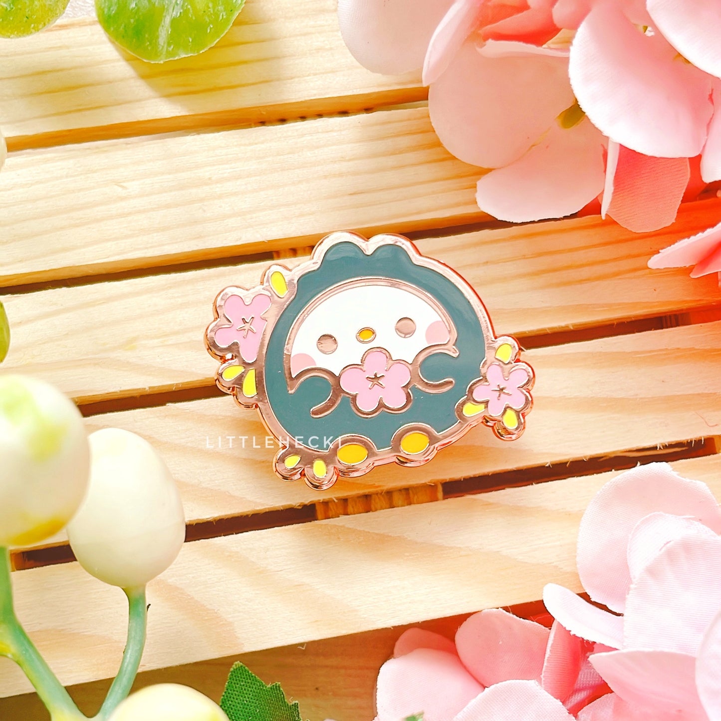 Spring Pan Pan Enamel Pin