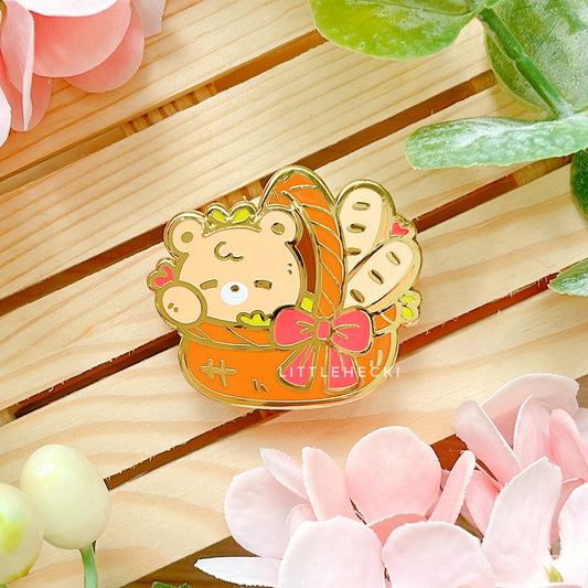 Bread Basket Enamel Pin