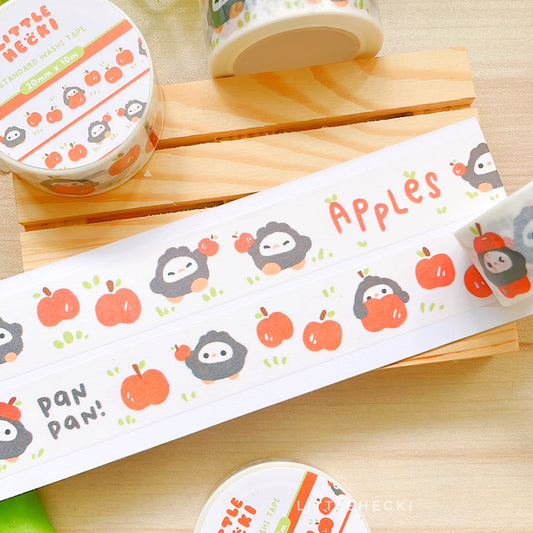 Pan Pan and Apples Washi Tape