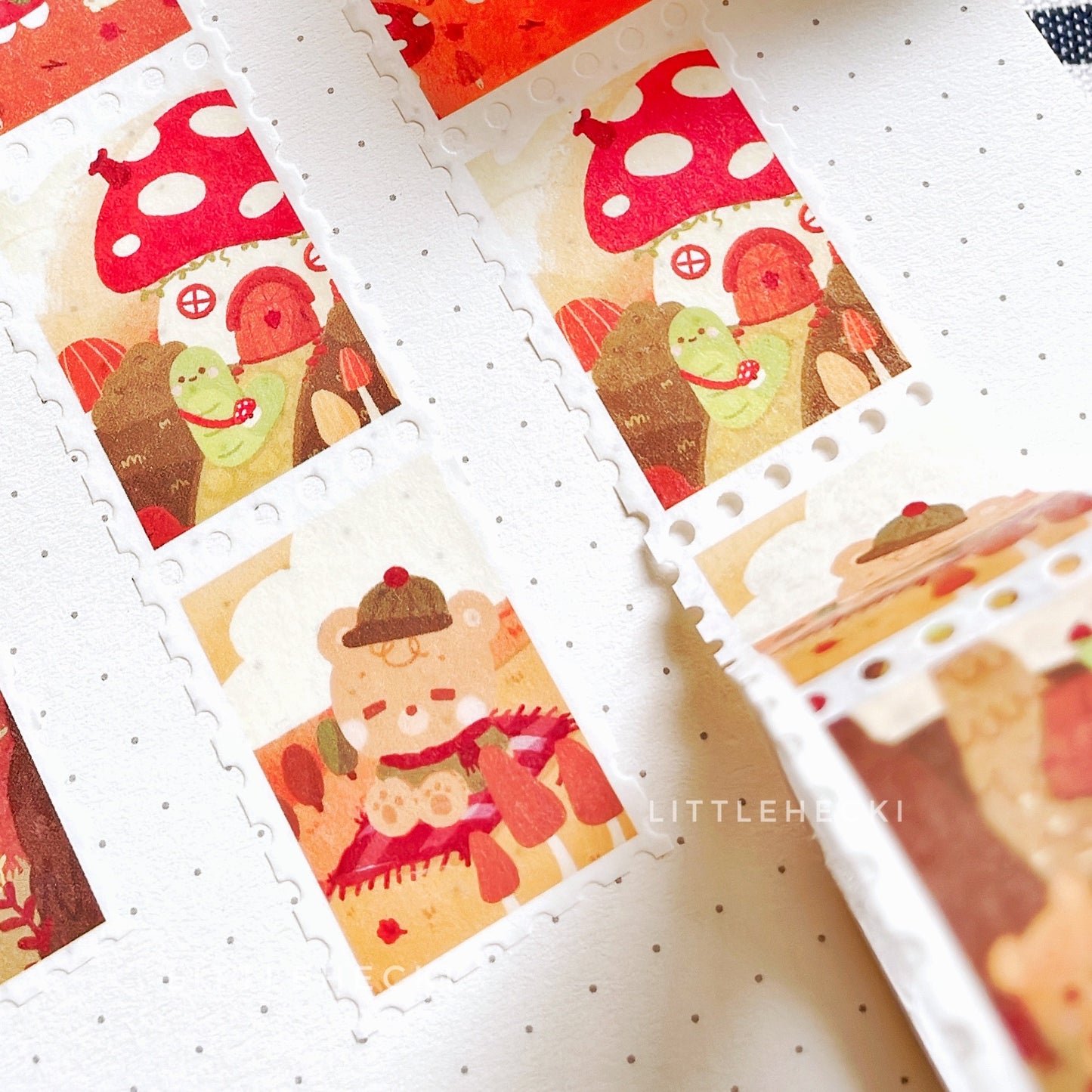 Fall Friends Stamp Washi Tape
